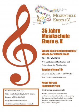 Jubiläum wurde verschoben
