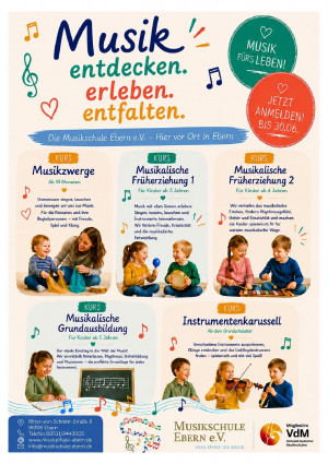 Wir haben aktuell noch freie Plätze